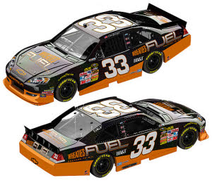 2011 Clint Bowyer #33 Wheaties Fuel / Flashcoat Color 1/24 Diecast