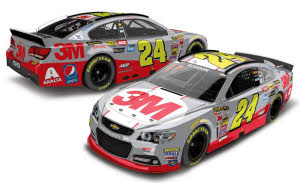 2015 Jeff Gordon #24 3M NASCAR 1/24 Diecast