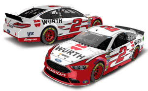 2016 Brad Keselowski #2 Wurth 1/64 DiecasT