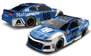 2018 Alex Bowman #88 Nationwide Insurance 1/24 Diecast