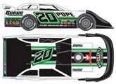 2020 Jimmy Owens #20 Dirt Late Model 1/64 Diecast