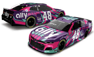 2021 Alex Bowman #48 ally Fan Vote "Neon Lights" 1/64 Diecast
