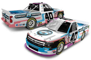 2021 Ryan Truex #40 Circle B / Bristol Dirt Truck 1/24 Diecast