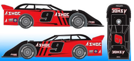 2021 Chase Elliott #9 ASHOC Bristol / Dirt Late Model 1/64 Diecast