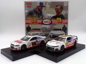 2024 Chase Elliott / Dale Earnhardt Jr 2-Car Throwback 1/24 Diecast Set
