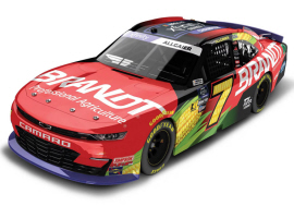 2024 Justin Allgaier #7 BRANDT - NASCAR xfinity Champion 1/24 Diecast