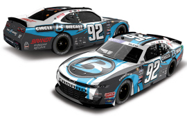 2024 Josh Bilicki #92 Circle B / Darlington Throwback 1/24 Diecast