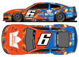 2024 Brad Keselowski #6 King’s Hawaiian Soft Pretzel Bites 1/24 Diecast 