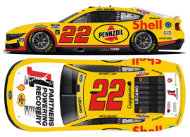 2024 Joey Logano #22 Shell-Pennzoil / Joey Logano Foundation 1/24 Diecast