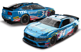 2024 Michael McDowell #34 Walmart Salutes 1/24 Diecast