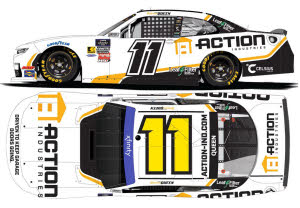 2025 Brenden "Butterbean" Queen #11 Action Industries 1/24 Diecast