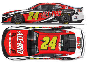 2025 William Byron #24 All-Pro 1/24 Diecast