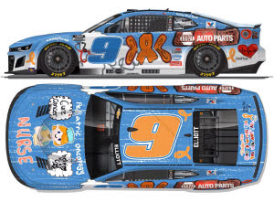 2025 Chase Elliott #9 NAPA / Children’s Healthcare of Atlanta 1/24 Diecast