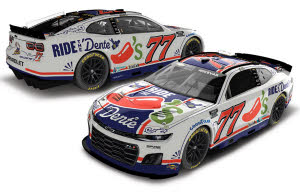 2025 Carson Hocevar #77 Chili's "Ride the 'Dente" 1/24 Diecast