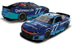 2025 Carson Hocevar #77 Delaware Life 1/24 Diecast