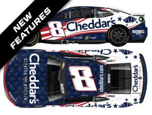 2025 Kyle Busch #8 Cheddar's Salutes 1/64 Diecast