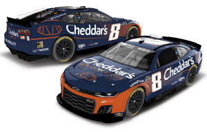 2025 Kyle Busch #8 Cheddar's Blue 1/24 Diecast