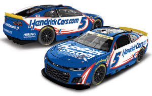 2025 Kyle Larson #5 HendrickCars.com - 2x NASCAR Champion 1/24 Diecast