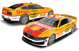 2025 Joey Logano #22 Shell-Pennzoil - Darlington Throwback 1/24 Diecast