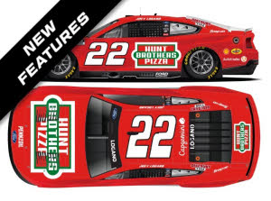 2025 Joey Logano #22 Hunt Brothers Pizza Red 1/64 Diecast