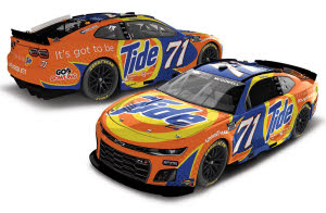 2025 Michael McDowell #71 Tide NASCAR 1/24 Diecast