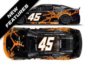 2025 Tyler Reddick #45 Jordan Brand Chicago 1/64 Diecast