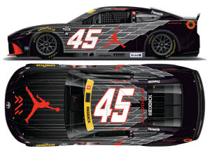 2025 Tyler Reddick #45 Jordan Brand AJ40 1/24 Diecast