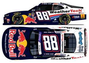 2025 Connor Zilisch #88 WeatherTech / Red Bull 1/24 Diecast