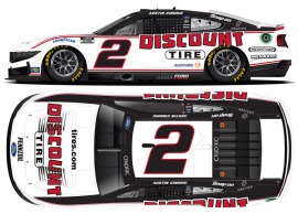 2025 Austin Cindric #2 Discount Tire 1/64 Diecast