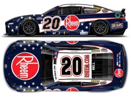 2025 Christopher Bell #20 Rheem Salutes 1/64 Diecast