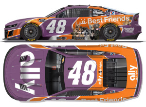 2025 Alex Bowman #48 ally / Best Friends 1/24 Diecast