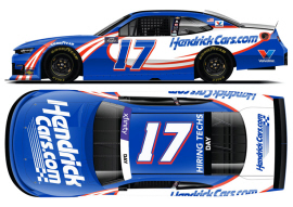 2025 Corey Day #17 HendrickCars.com 1/24 Diecast