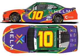 2025 Daniel Dye #10 HELM - Darlington Throwback 1/24 Diecast