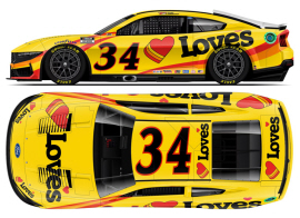 2025 Todd Gilliland #34 Loves 1/24 Diecast