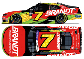 2025 Justin Allgaier #7 BRANDT 1/24 Diecast