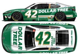 2025 John Hunter Nemechek #42 Dollar Tree 1/24 Diecast