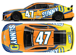 2025 Ricky Stenhouse Jr #47 SunnyD 1/24 Diecast