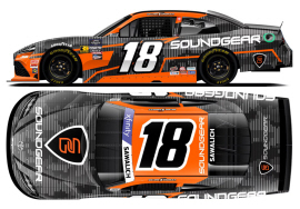 2025 William Sawalich #18 Soundgear 1/24 Diecast