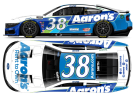 2025 Zane Smith #38 Aarons 1/64 Diecast