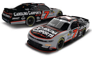 2026 Justin Allgaier #7 Carolina Carports 1/24 Diecast