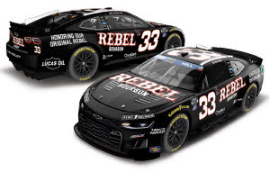 2026 Austin Hill #33 Rebel Bourbon Tribute to Kyle Busch 1/24 Diecast
