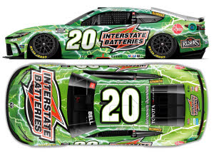 2026 Christopher Bell #20 Interstate Batteries 1/24 Diecast