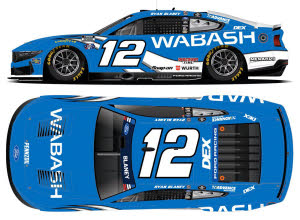 2026 Ryan Blaney #12 WABASH 1/24 Diecast