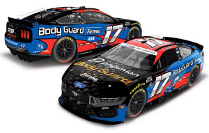 2026 Chris Buescher #17 Body Guard Salutes 1/24 Diecast
