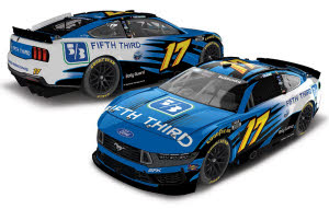 2026 Chris Buescher #17 Fifth Third Bank - Darlington Throwback 1/24 Diecast