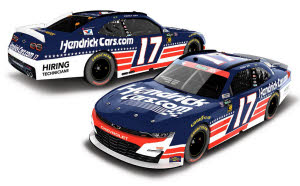 2026 Corey Day #17 HendrickCars.com Patriotic 1/64 Diecast