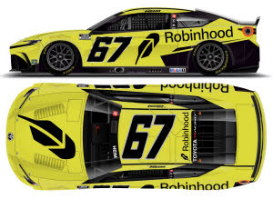 2026 Corey Heim #67 Robinhood 1/24 Diecast