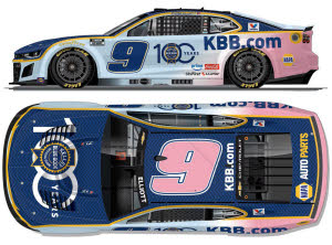 2026 Chase Elliott #9 Kelley Blue Book 100th Anniversary 1/64 Diecast