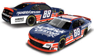 2026 Chase Elliott #88 HendrickCars.com Patriotic 1/24 Diecast