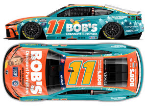 2026 Denny Hamlin #11 Bob's Discount Furniture Patriotic 1/24 Diecast